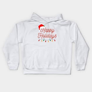 Happy Holidays Kids Hoodie